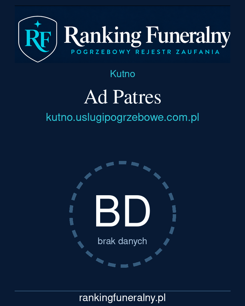 Ad Patres - badge pionowy