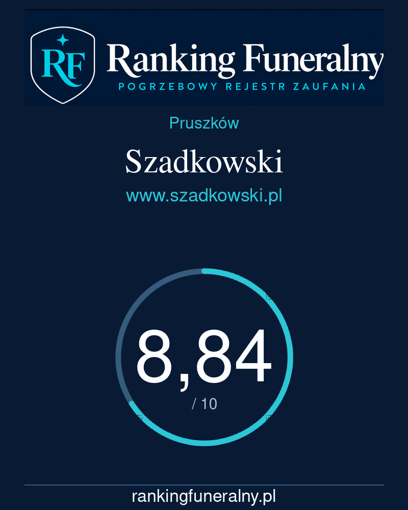 Szadkowski - badge pionowy