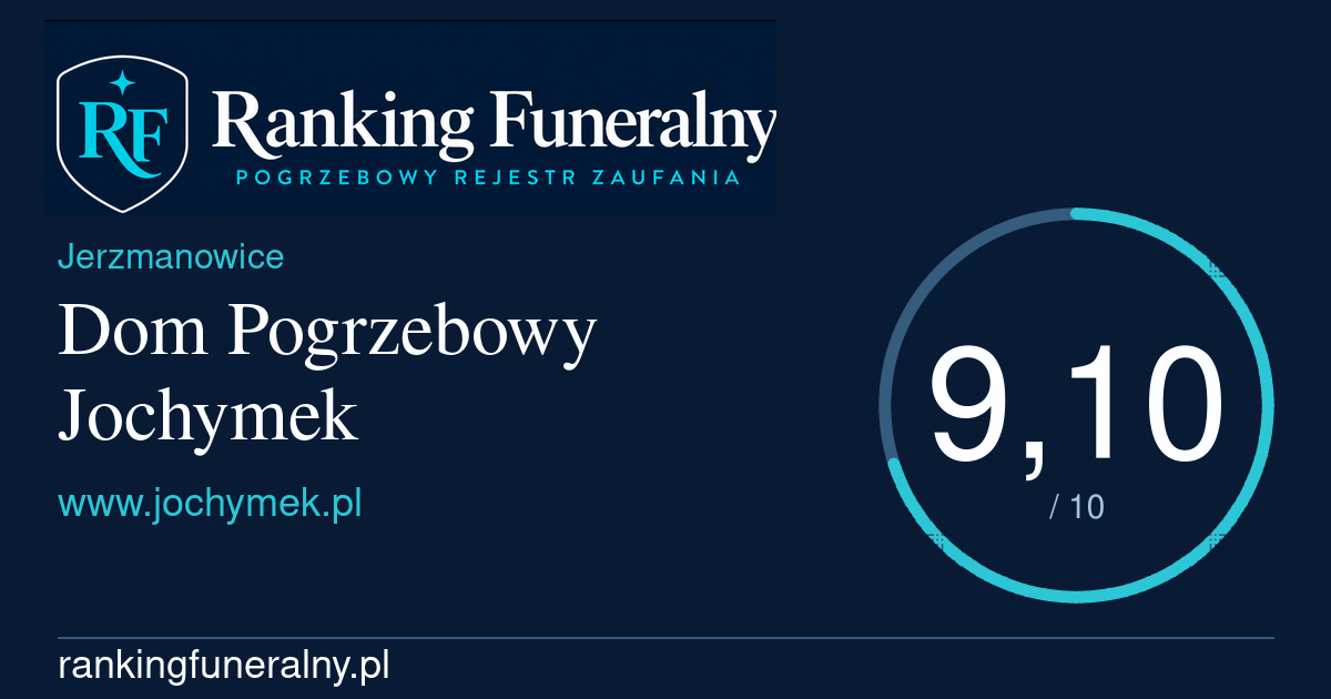 Dom Pogrzebowy Jochymek - badge poziomy