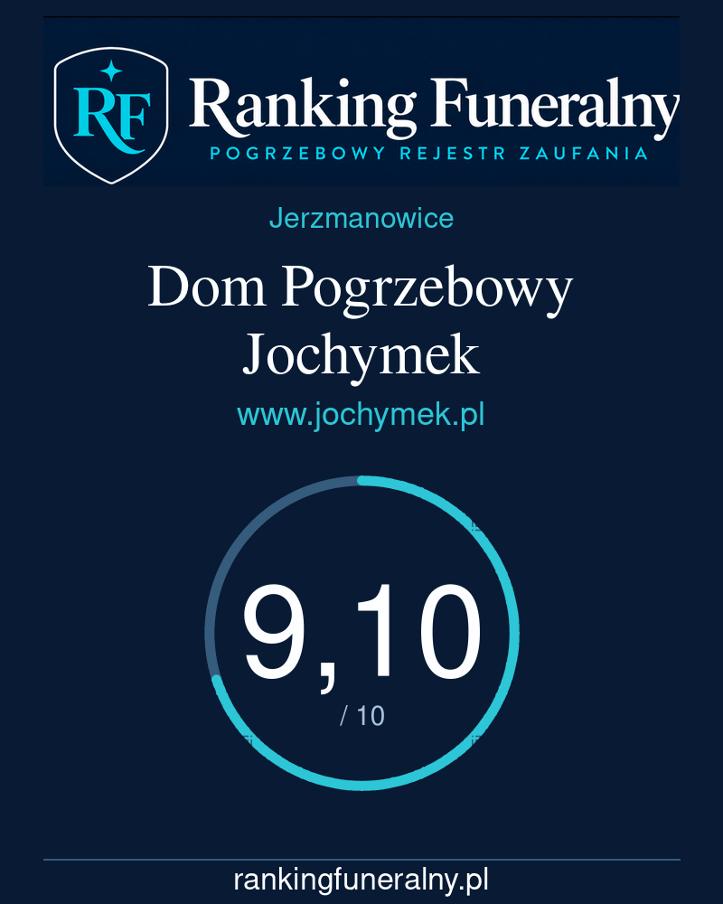 Dom Pogrzebowy Jochymek - badge pionowy