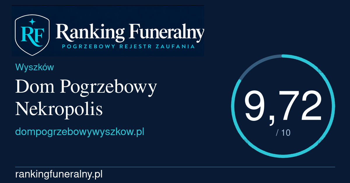 Dom Pogrzebowy Nekropolis - badge poziomy
