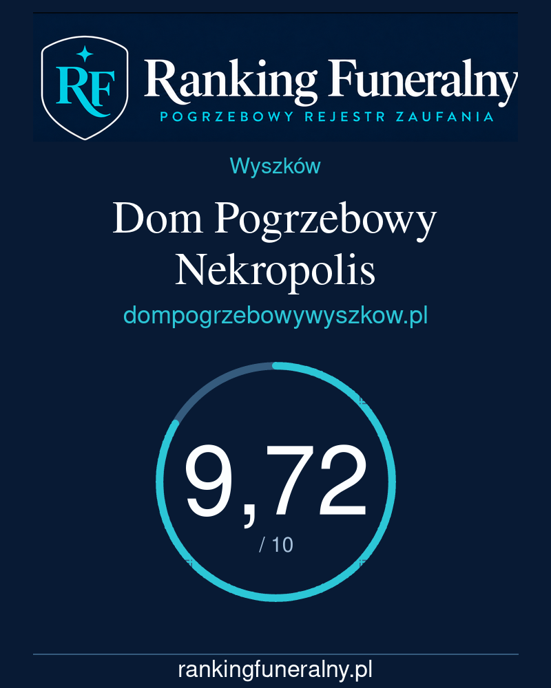 Dom Pogrzebowy Nekropolis - badge pionowy