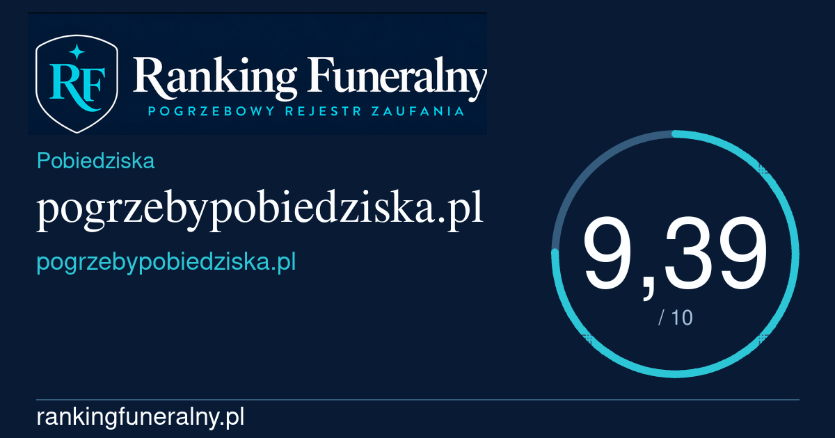 pogrzebypobiedziska.pl - badge poziomy