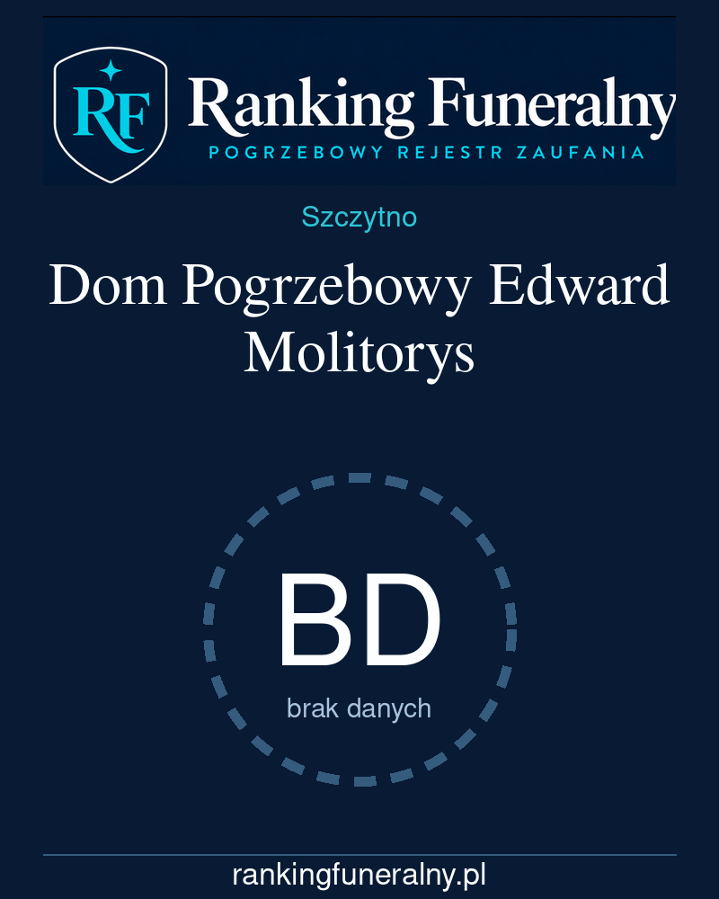 Dom Pogrzebowy Edward Molitorys - badge pionowy