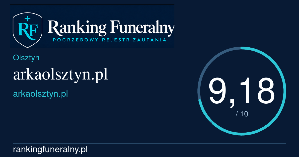 arkaolsztyn.pl - badge poziomy