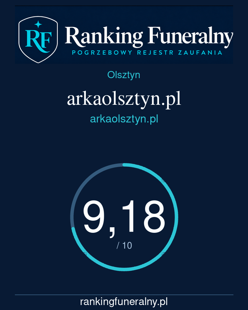 arkaolsztyn.pl - badge pionowy