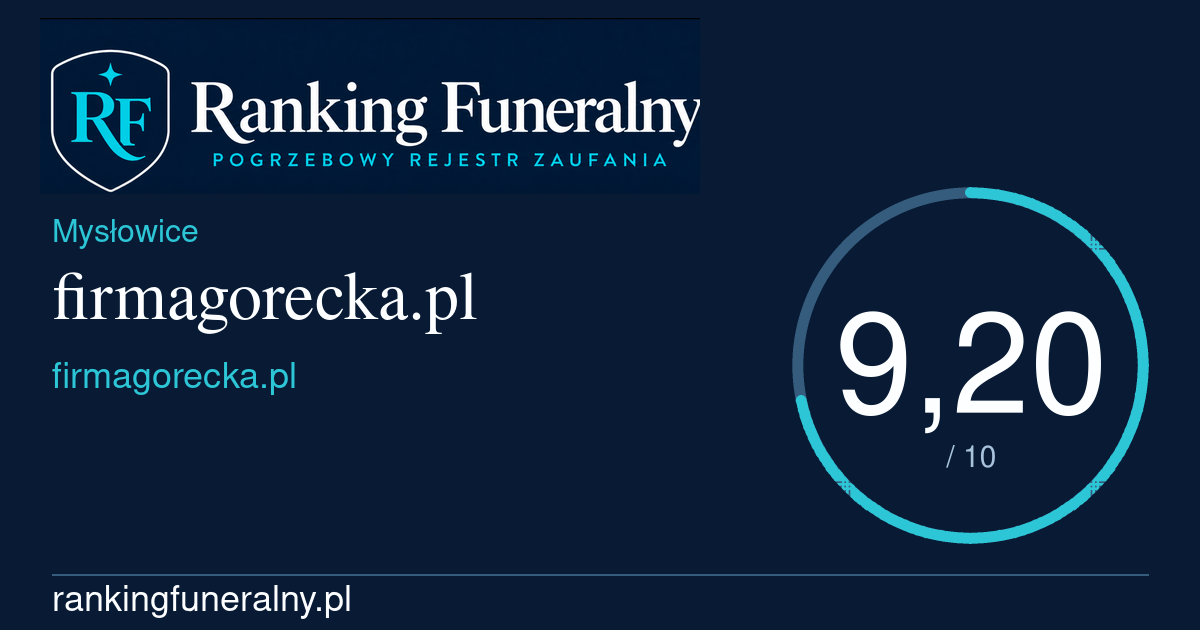 firmagorecka.pl - badge poziomy